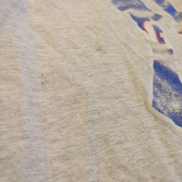 VTG New York Yankees Giants Adult XL Shirt MLB NFL Baseball Football NY Faded - Picture 5 of 8